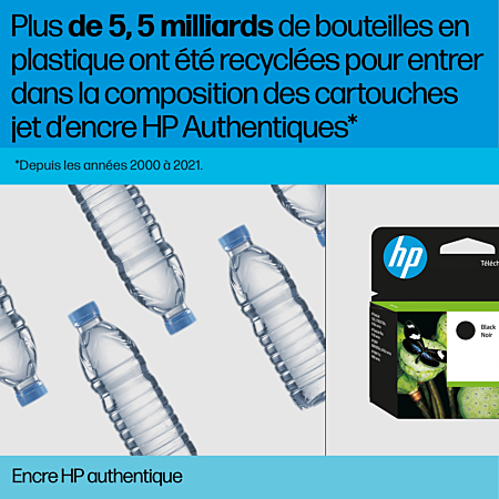 Cartouche d'Encre HP 305 Trois Couleurs + Noire Authentique (6ZD17AE)