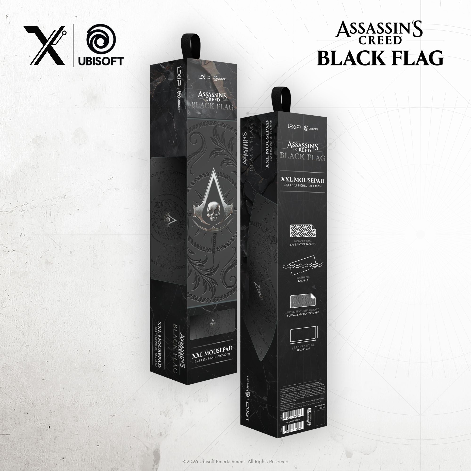 Tapis XXL Tatoo - Assassin's Creed Black Flag Resynced