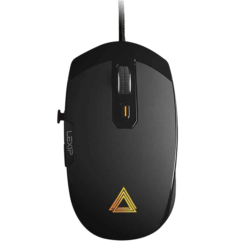 LEXIP PU94 - Wired 3D mouse with internal joystick, thumb joystick and ceramic pads - 6 buttons and 12 programmable macros