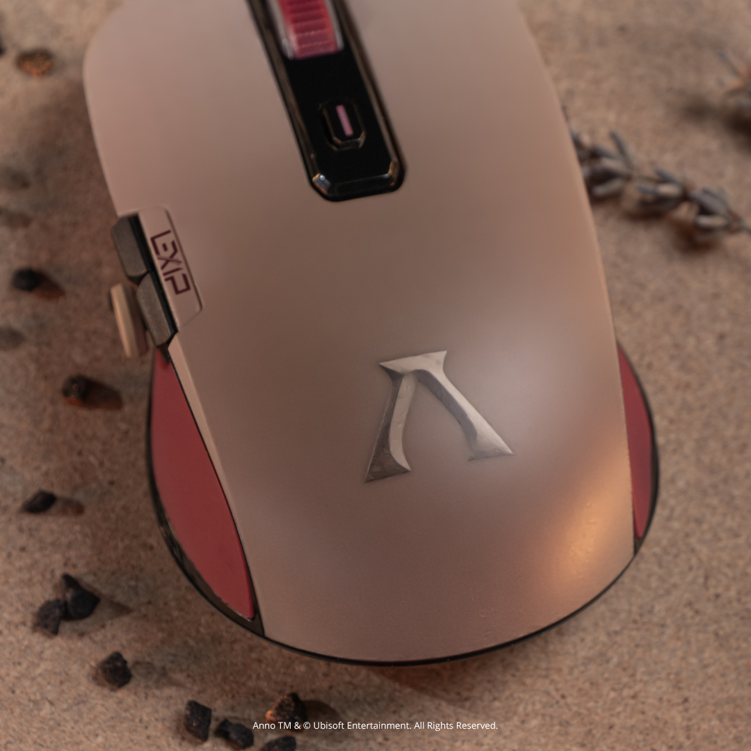 FLEX MOUSE kabellose Maus mit 3D-Joystick und Mauspad – Anno 117 Edition: Pax Romana