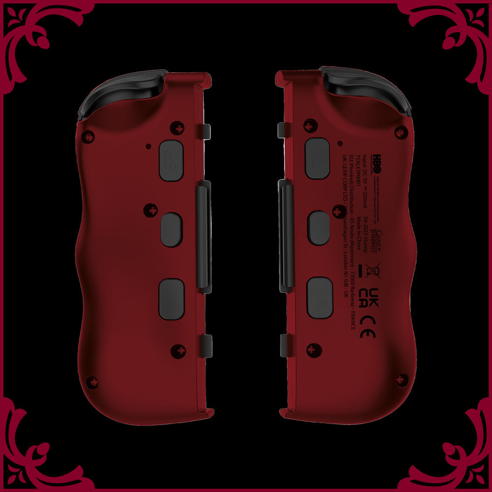 Twinpads Controllers - Targaryen - Game of Thrones - Red Edition - Switch™ Compatible