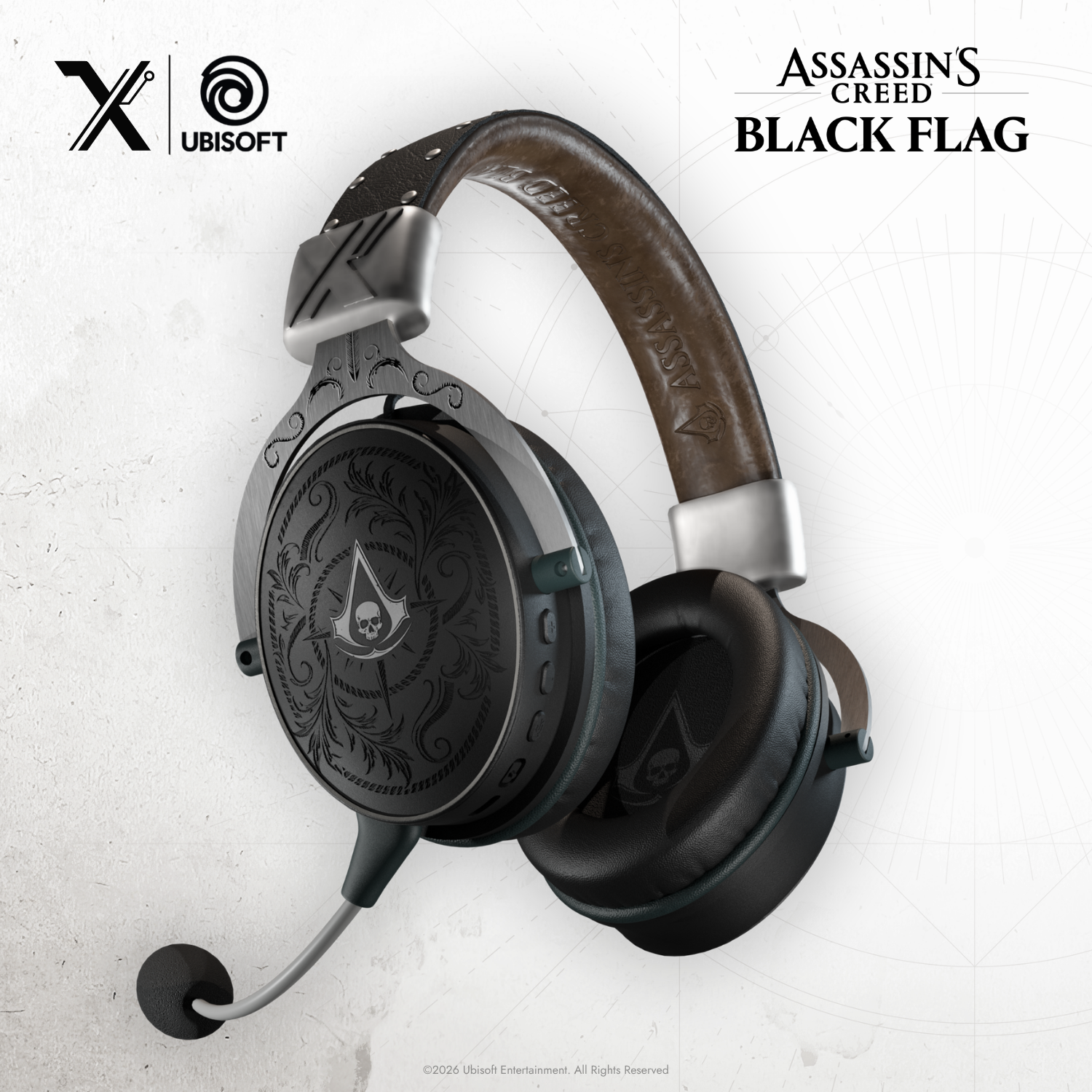 Casque Tatoo - Assassin's Creed Black Flag : Resynced