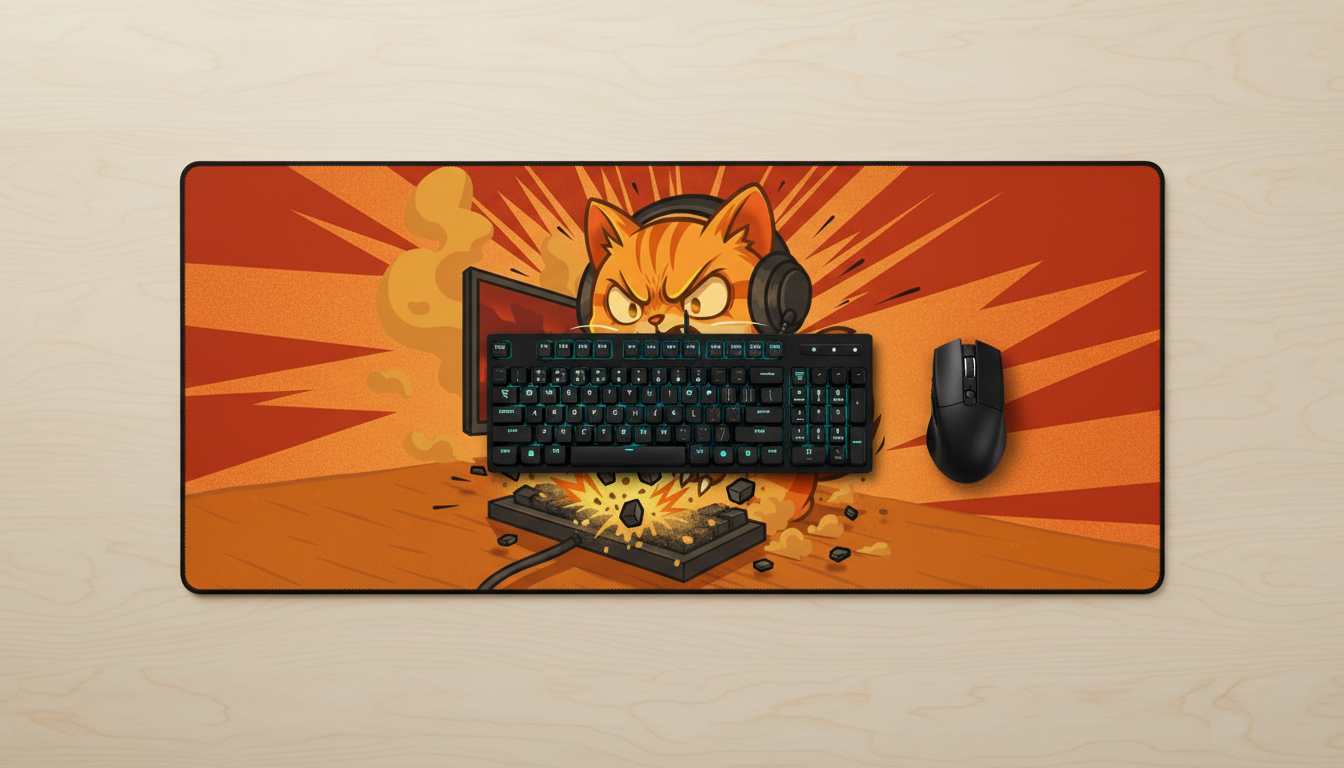 XXL Flexible Mouse Pad - Ragecat