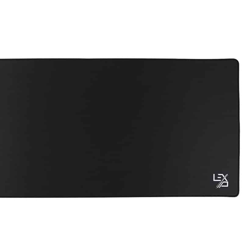 XXL Black Gaming Flexible Mouse Pad with Soft Micro-Textured Surface - 900x400x4mm