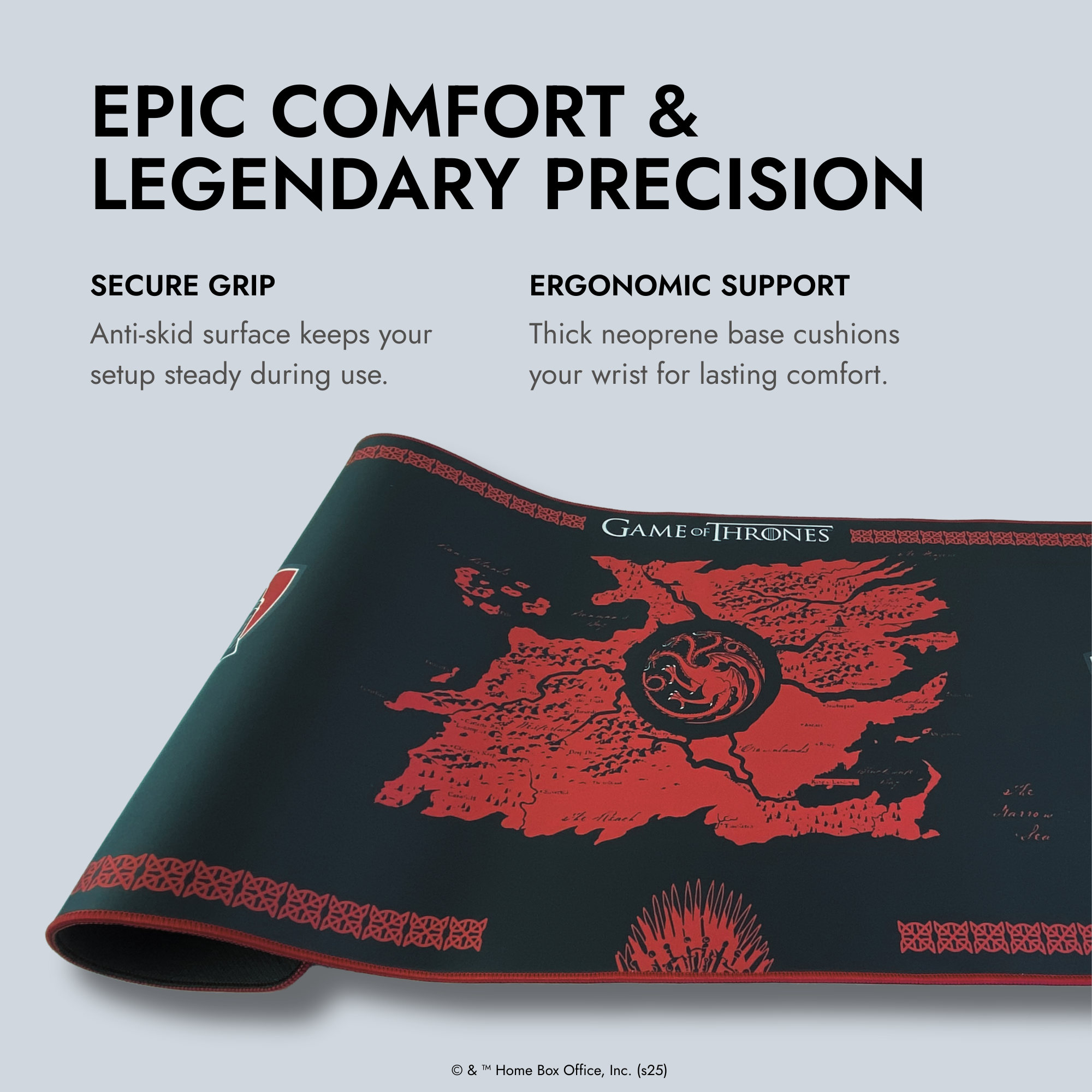 XXL Flexibles Mauspad – Game of Thrones – Targaryen