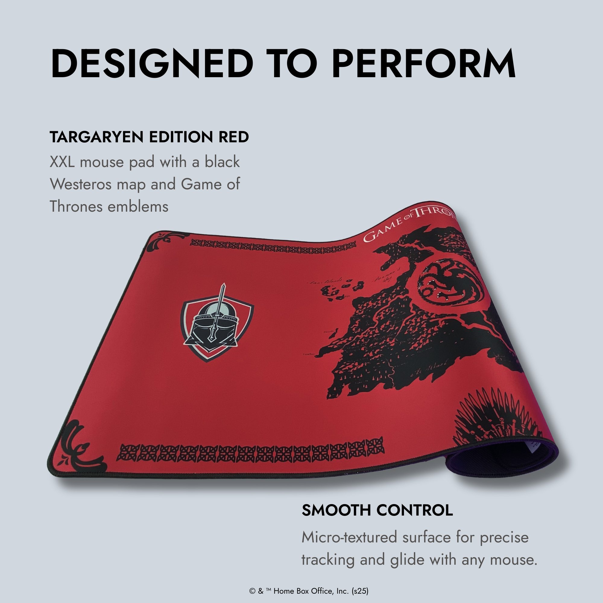 XXL Flexibles Mauspad – Game of Thrones – Lannister