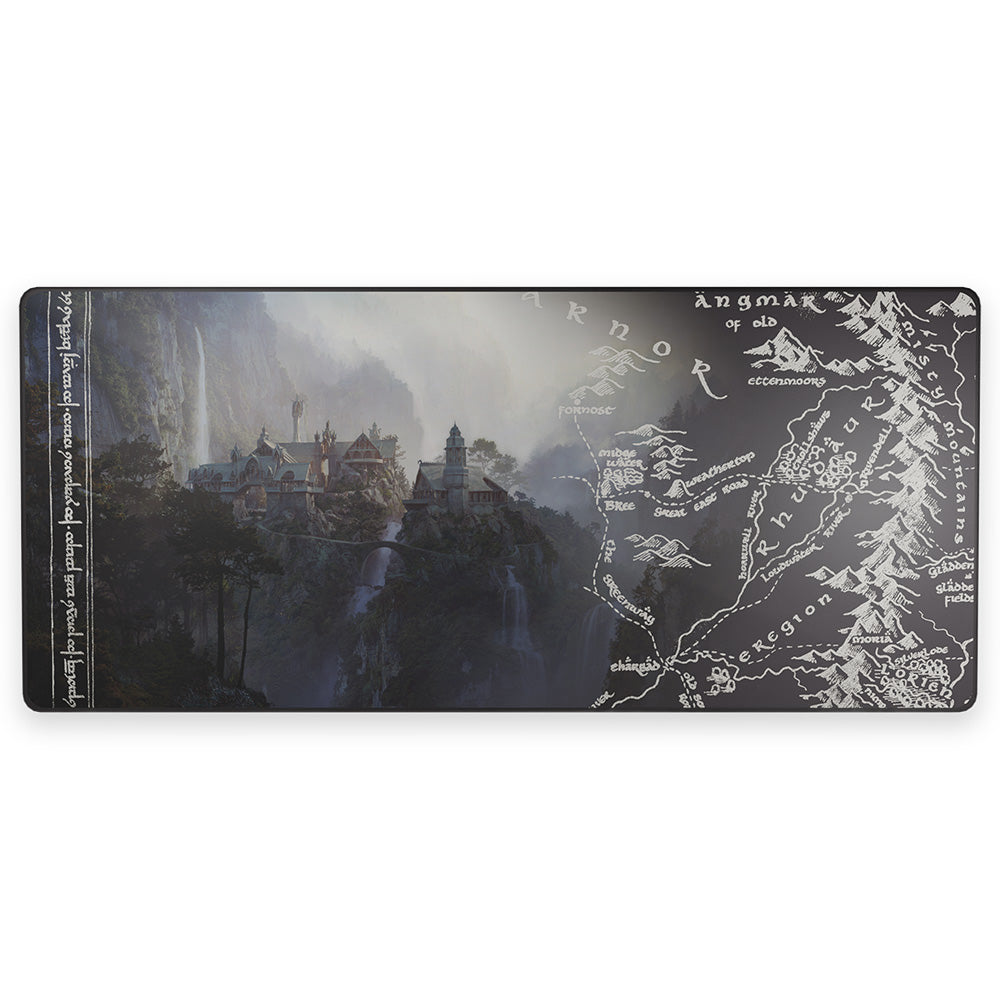 Tapis De Souris Flexible XXL - Le Seigneur Des Anneaux - Rivendell