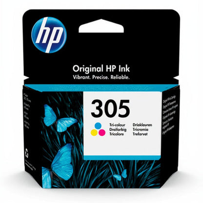 Cartouche d'Encre HP 305 Trois Couleurs Authentique (3YM60AE)