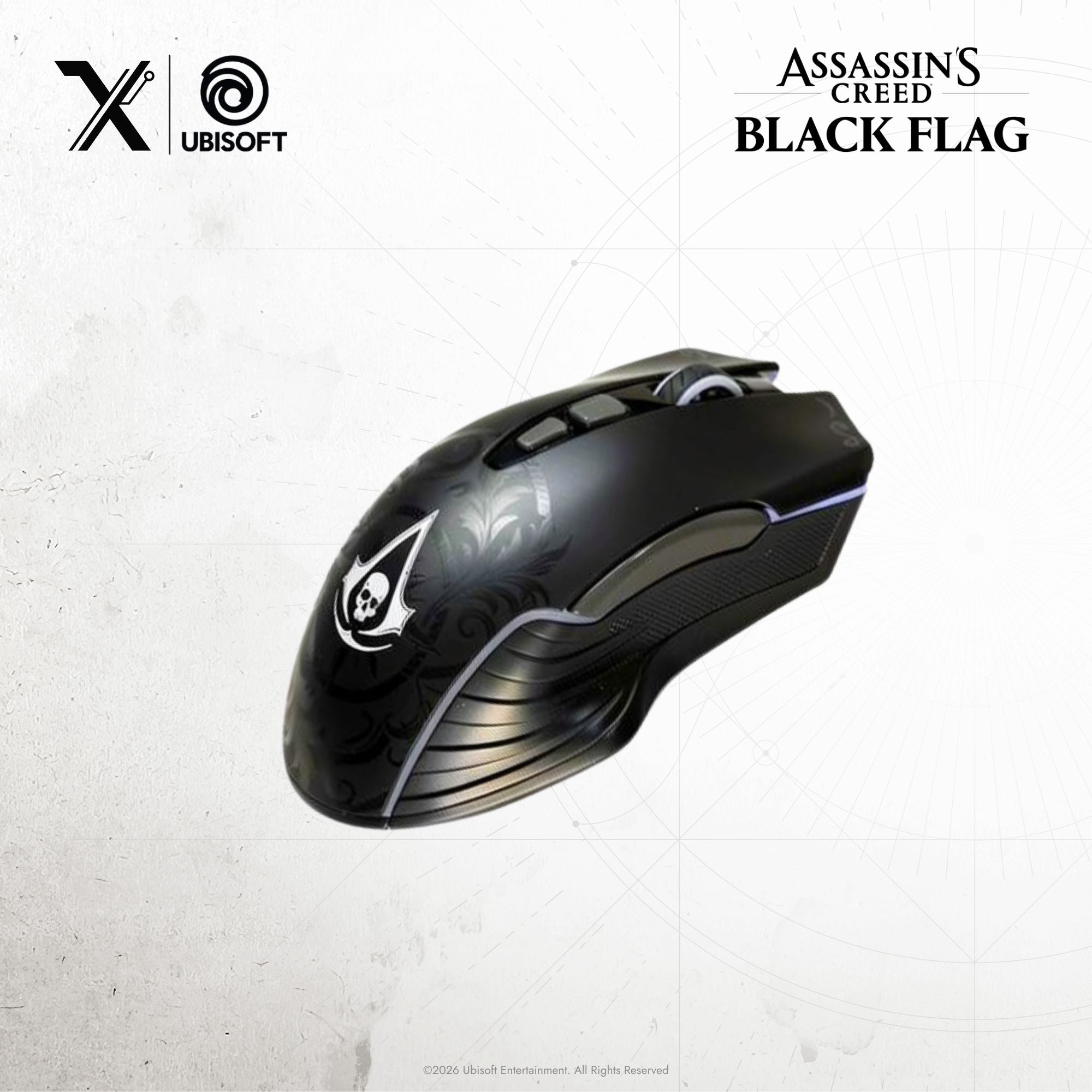 Souris Tatoo - Assassin's Creed Black Flag : Resynced