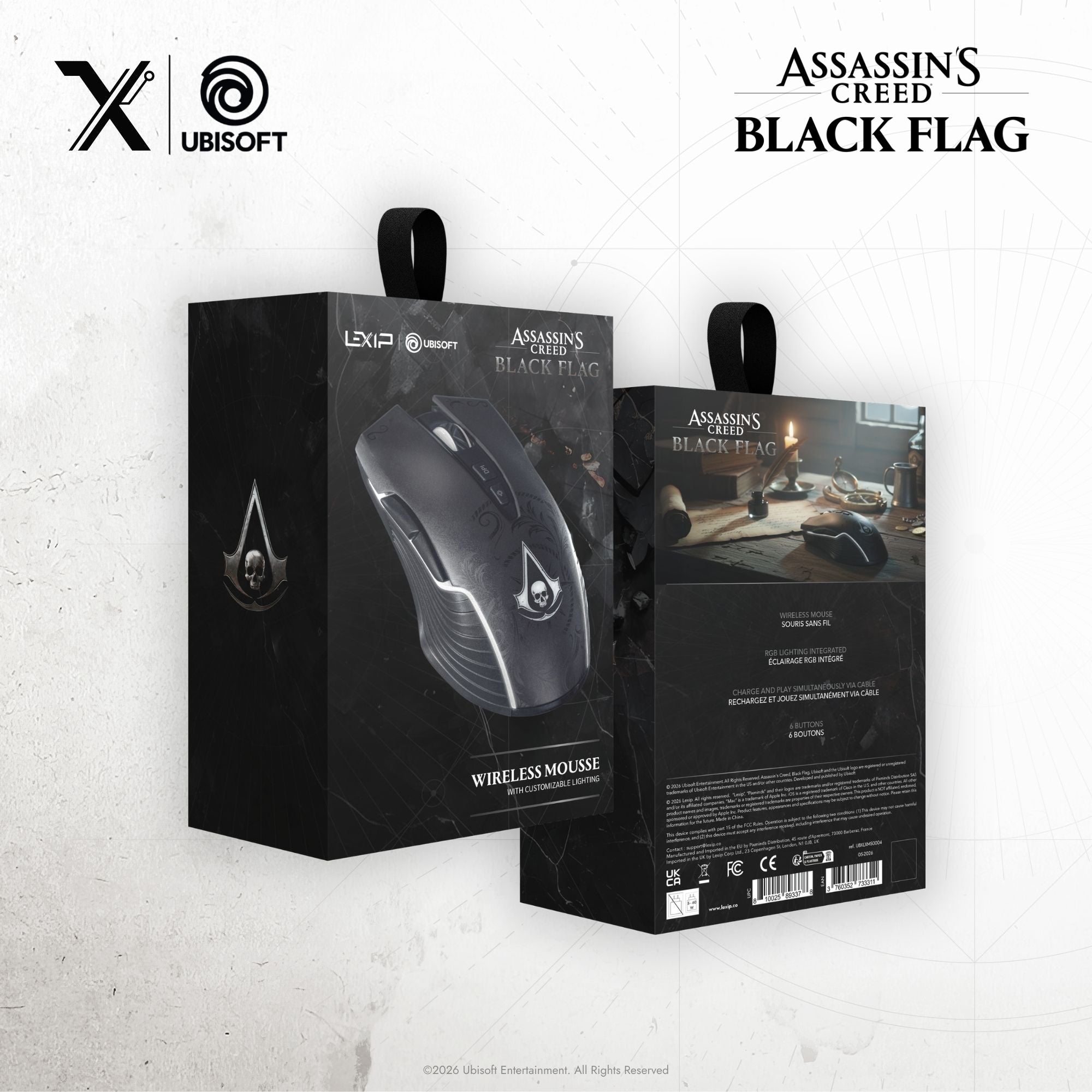 Souris Tatoo - Assassin's Creed Black Flag : Resynced
