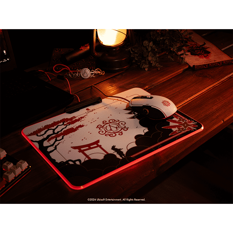 Tapis De Souris Rigide - Assassin's Creed Shadows - Surface Rigide Micro-texturé