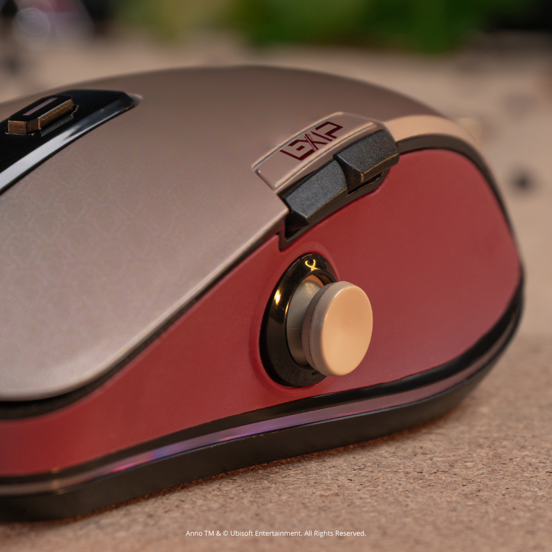 Souris sans fil FLEX MOUSE avec joystick 3D et tapis de souris – Édition Anno 117 : Pax Romana