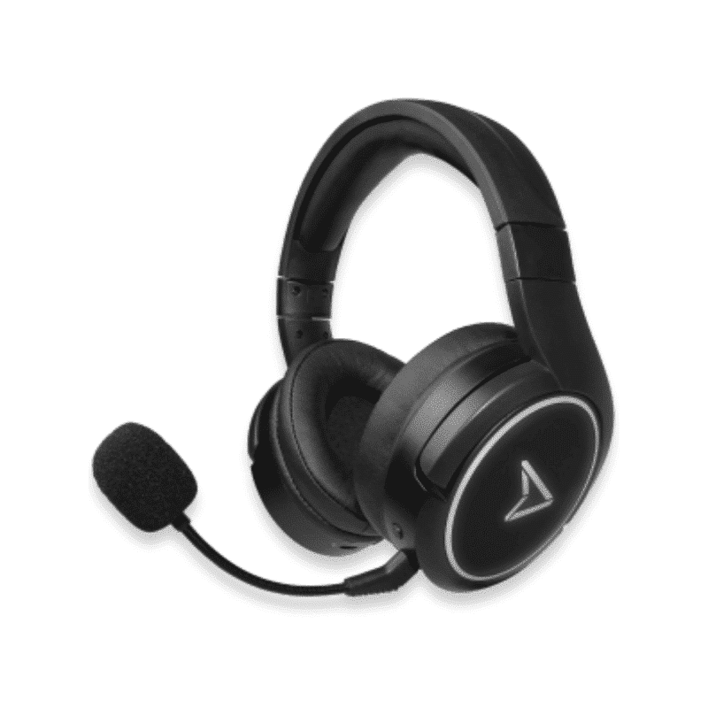 Impulse - Wireless Bluetooth Headset with Detachable Microphone - Black