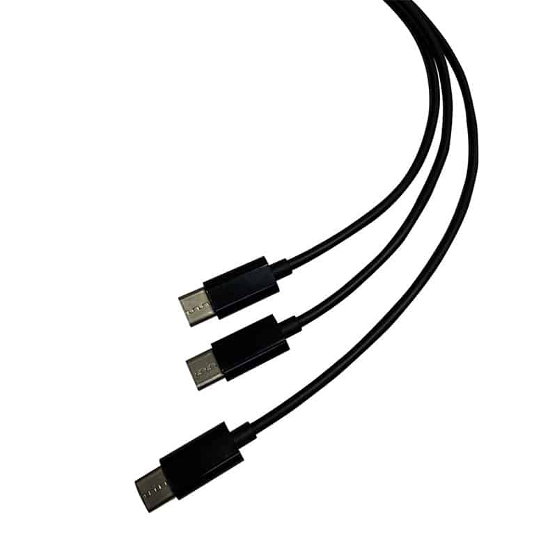 Dual Play ; Charge Cable for PS5 Controllers - Black