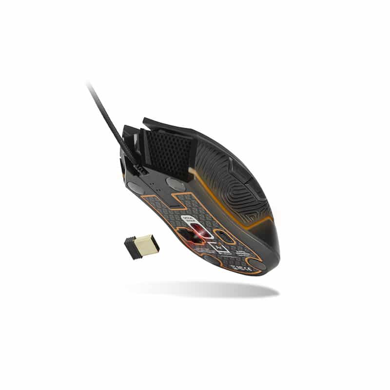 Lexip AR18 - Wireless Gaming Mouse with Ceramic Skates