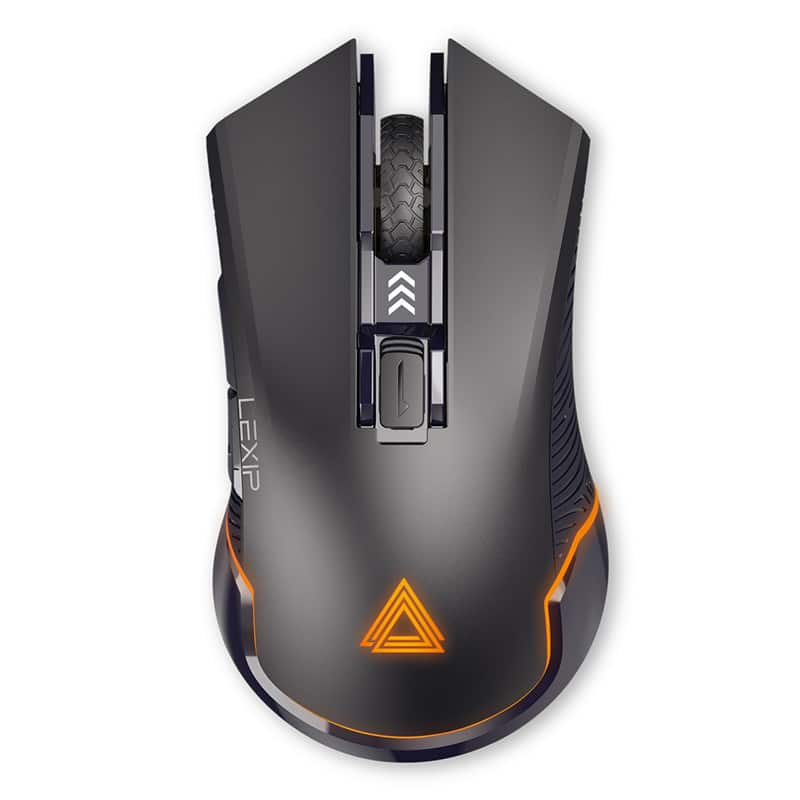 Lexip AR18 - Wireless Gaming Mouse with Ceramic Skates