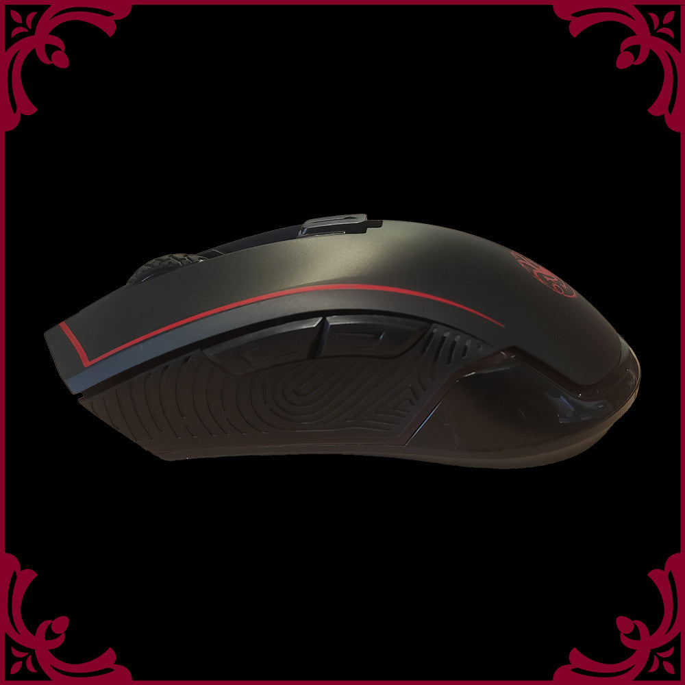 Mouse - Targaryen - Wireless - Game of Thrones - Ambidextrous and Ceramic Skates - Lexip x Warner