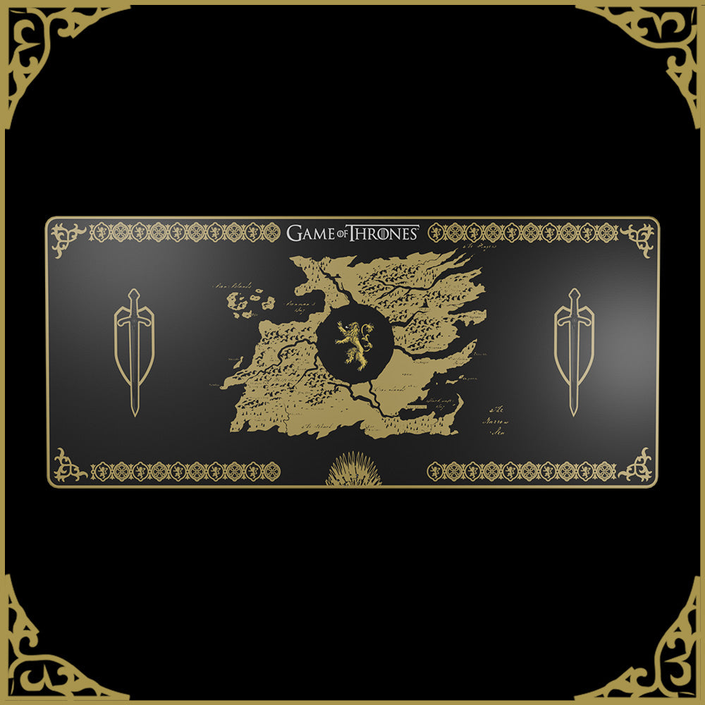 XXL Flexible Mouse Pad - Lannister - Game of Thrones - Soft Micro-Textured Surface