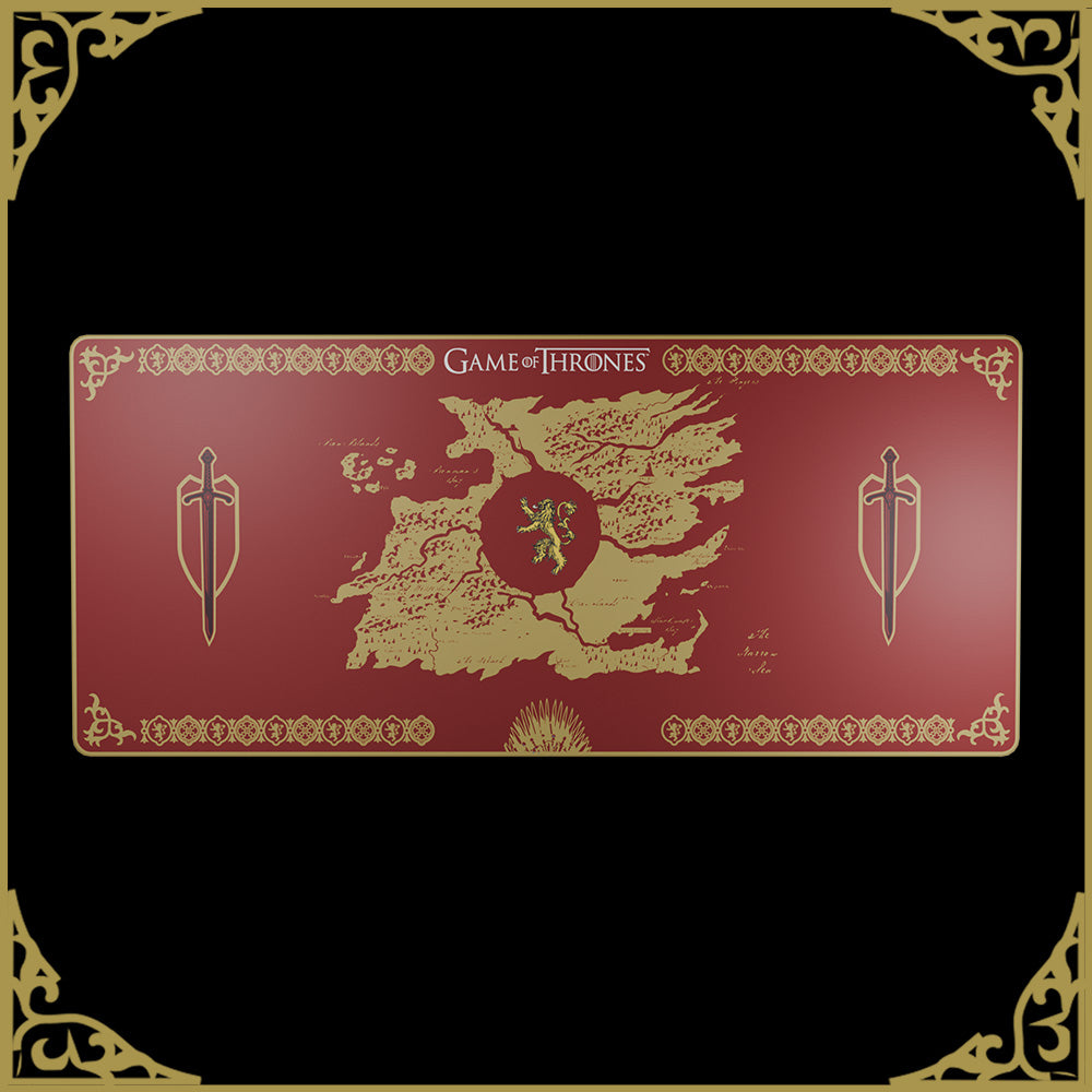 XXL Flexible Mouse Pad - Lannister - Game of Thrones - Soft Micro-Textured Surface