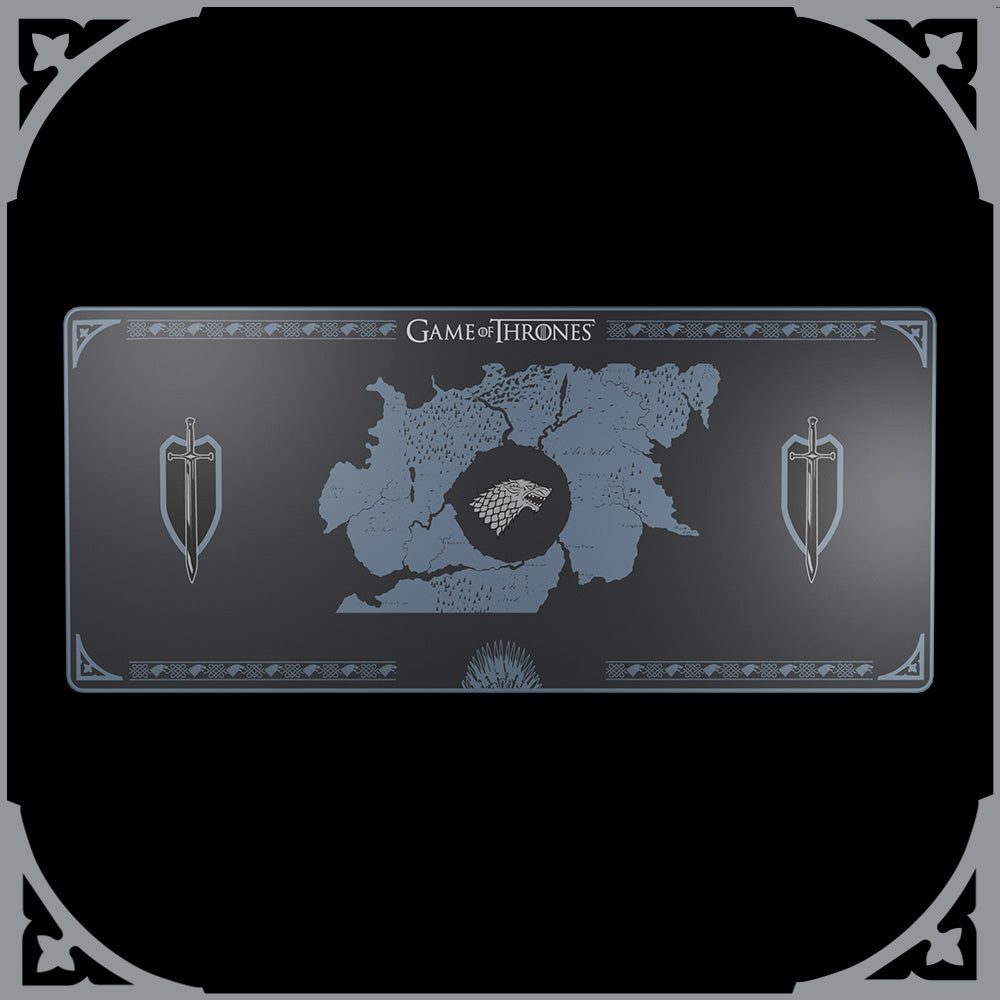 XXL Flexible Mouse Pad - Stark - Game of Thrones - Soft Micro-Textured Surface