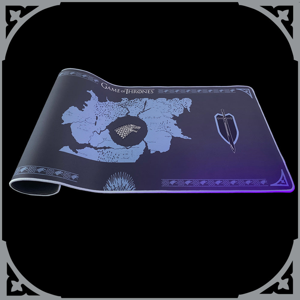 XXL Flexible Mouse Pad - Stark - Game of Thrones - Soft Micro-Textured Surface