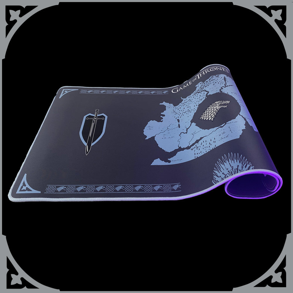 XXL Flexible Mouse Pad - Stark - Game of Thrones - Soft Micro-Textured Surface