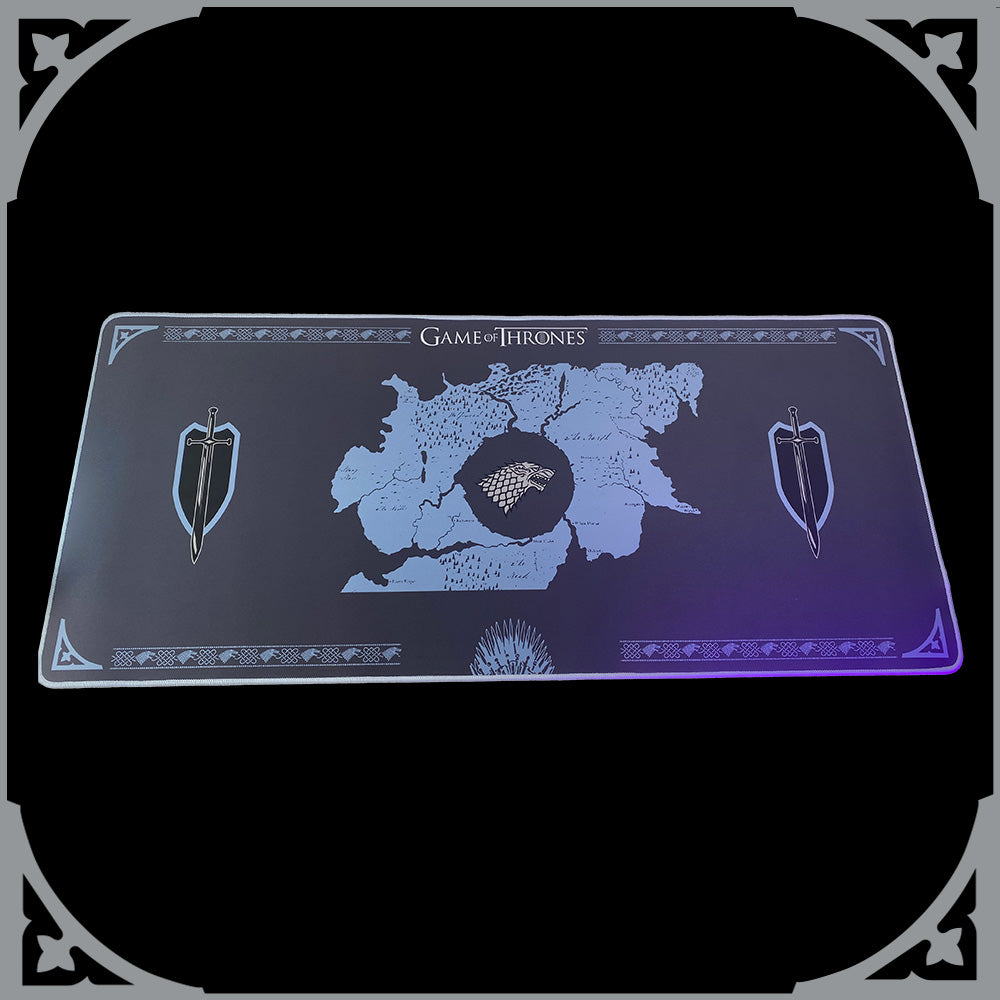 XXL Flexible Mouse Pad - Stark - Game of Thrones - Soft Micro-Textured Surface