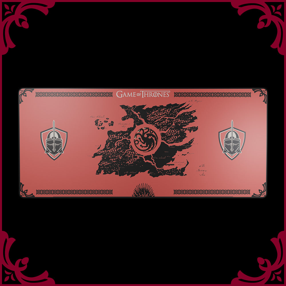 XXL Flexible Mouse Pad - Targaryen - Game of Thrones - Soft Micro-Textured Surface