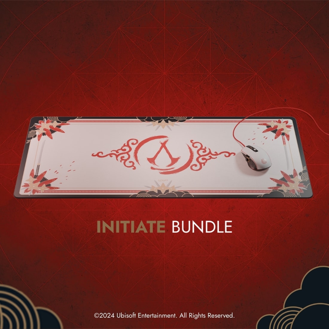 Assassin's Creed Shadows “Initiate” Bundle - PC Game + Mouse + Mat - Lexip X Ubisoft