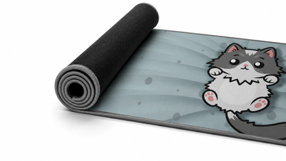 Tapis De Souris Flexible XXL - Cutiecat - Surface Souple Micro-texturée