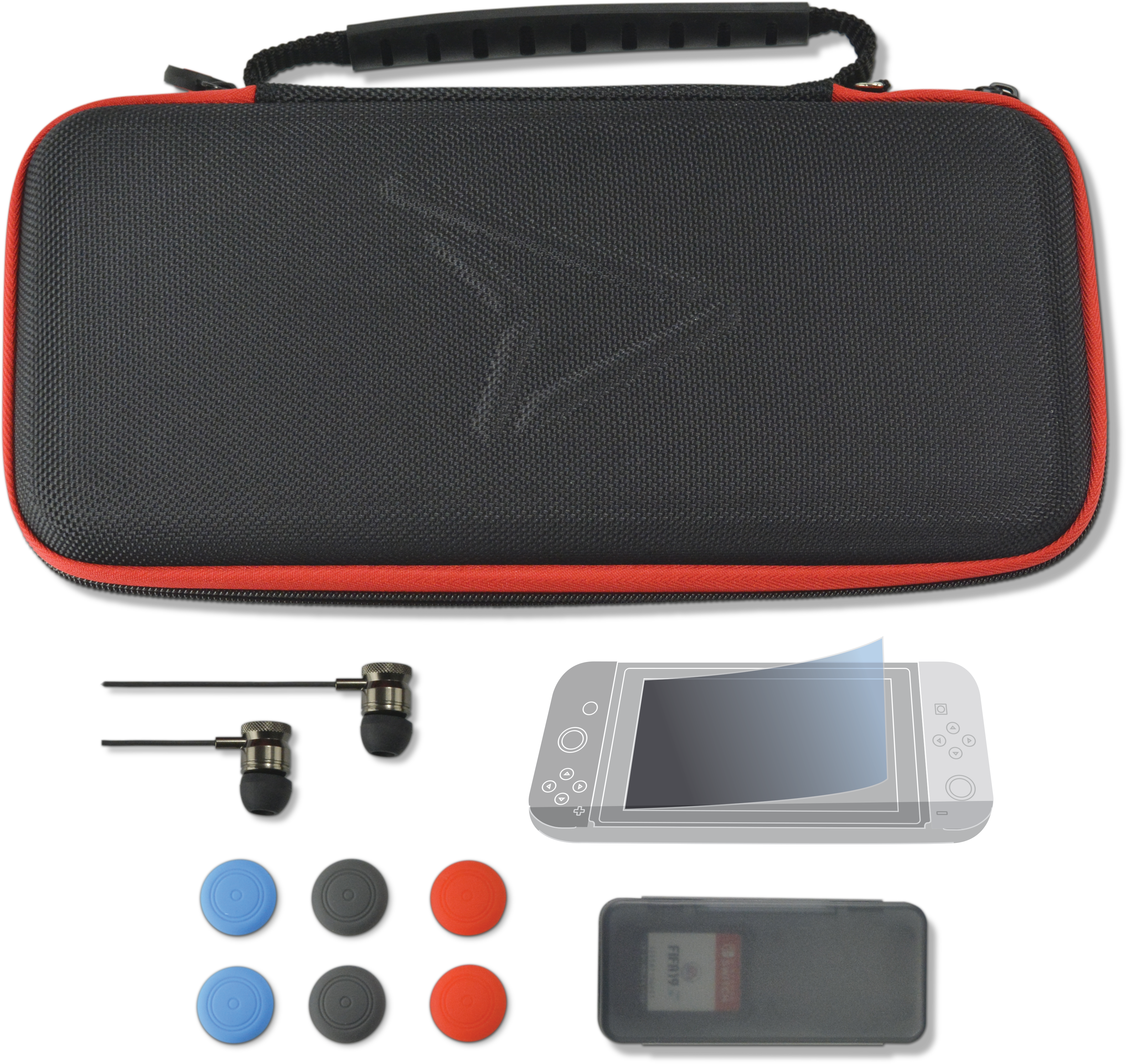 11-in-1- und Schutz-Kit + 2 Joypad-Schutz (Switch)