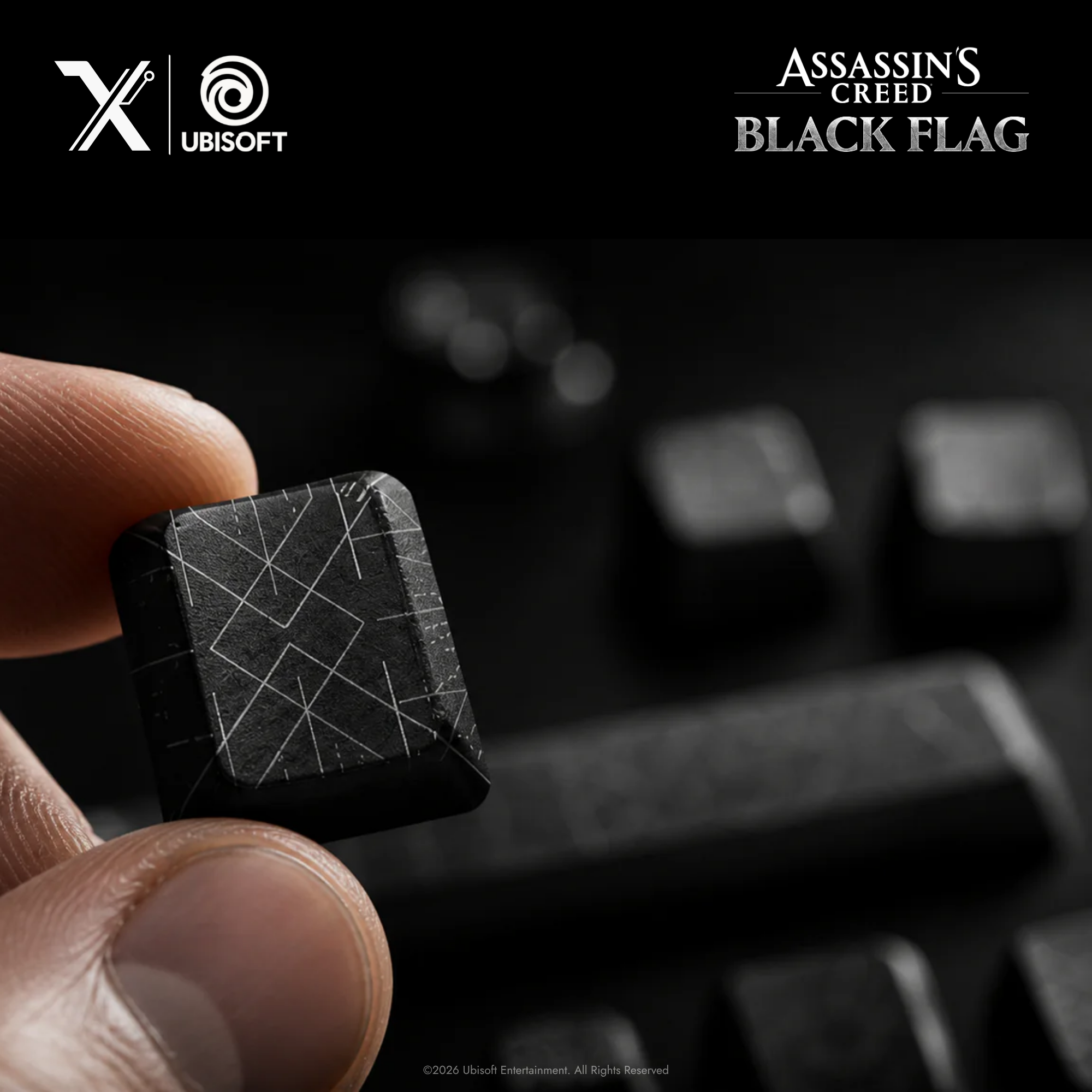 Keycap Tattoo - Assassin's Creed Black Flag : Resynced