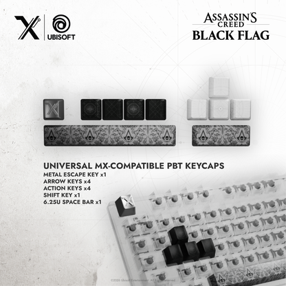 Tastenkappe Tattoo - Assassin's Creed Black Flag : Resynced