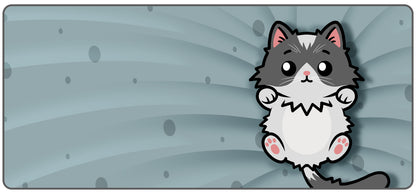 Tapis De Souris Flexible XXL - Cutiecat - Surface Souple Micro-texturée