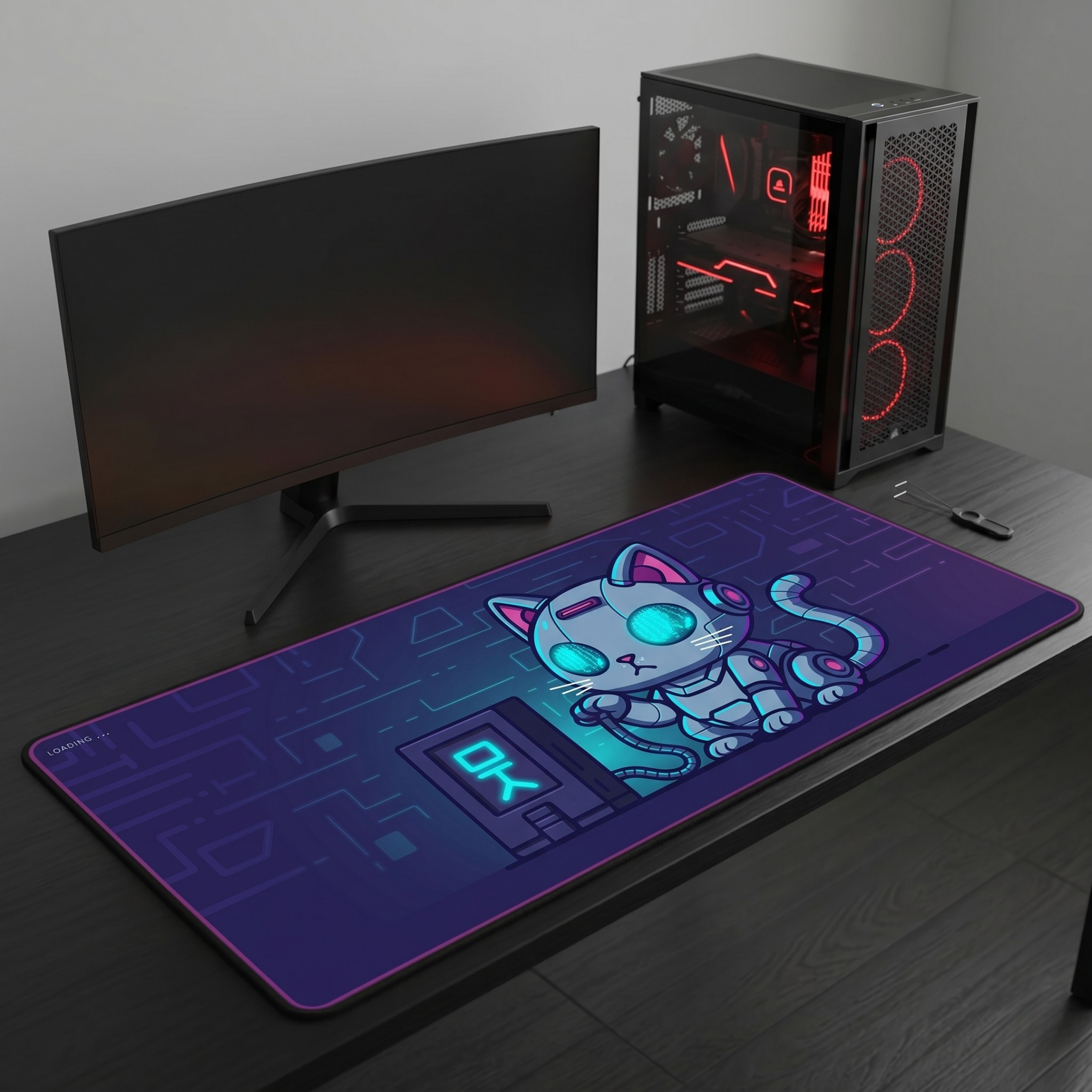 XXL Flexible Mouse Pad - Loadingcat