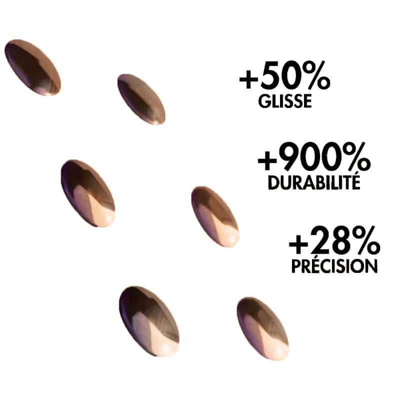 Jeu De 6 Patins En Céramique Pour Souris MO42