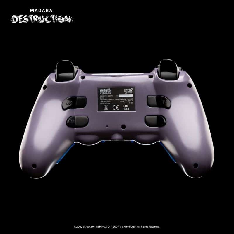 NARUTO SHIPPUDEN “DESTRUCTION” MADARA CONTROLLER - Wireless with 4 programmable paddles, PC/SWITCH™ compatible