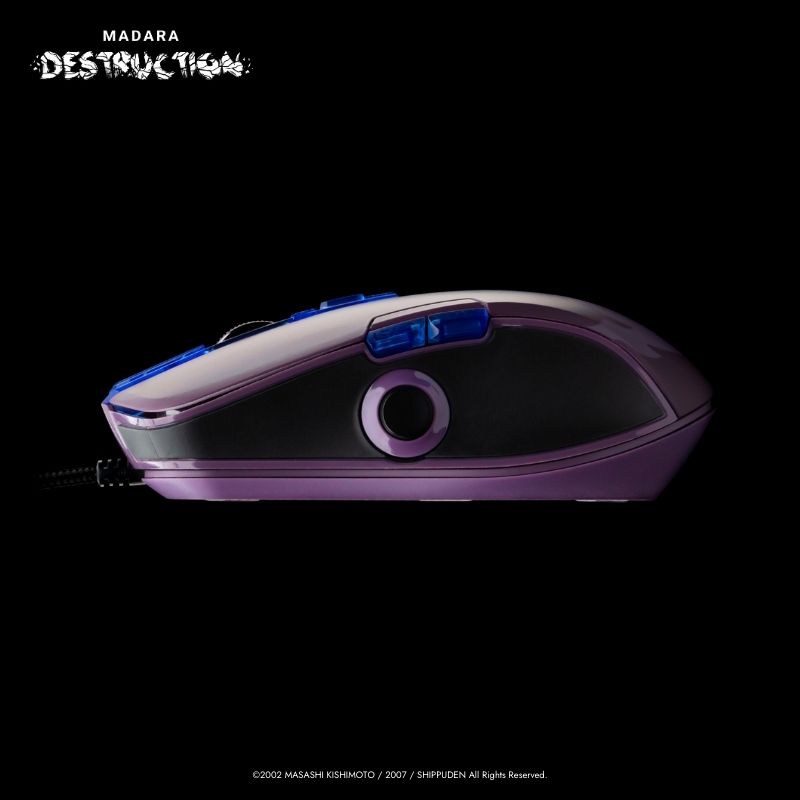 MADARA “DESTRUCTION” MOUSE NARUTO SHIPPUDEN - With thumb joystick and ceramic skates