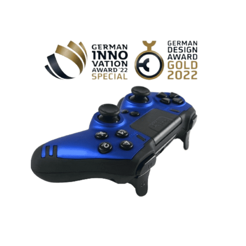 Manette Sans-fil Metaltech Bleue