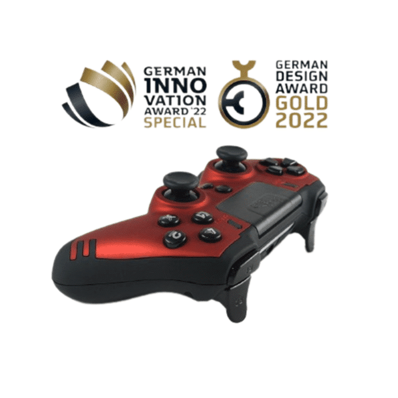 Manette Sans-fil Metaltech Rouge