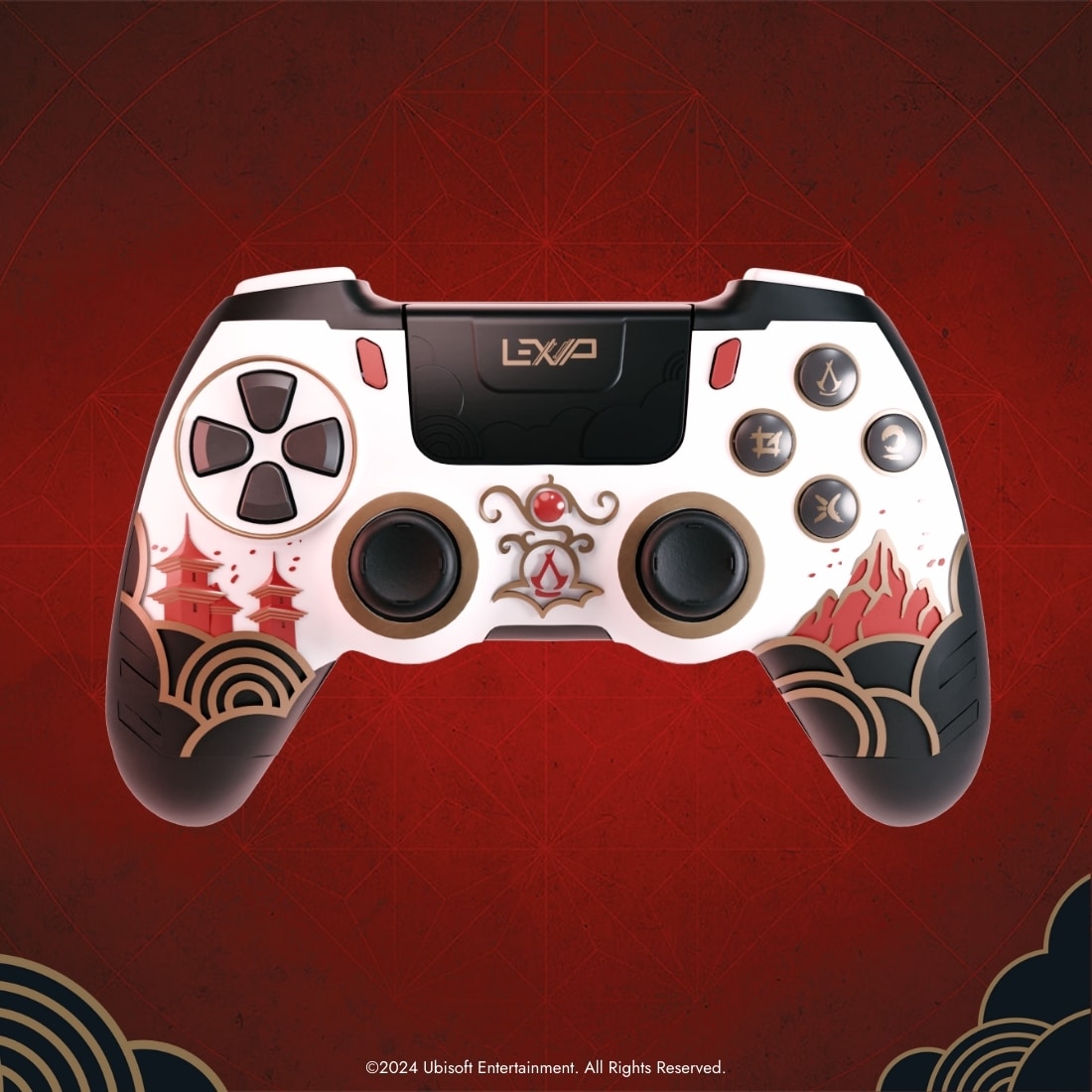 Wireless Controller 4 Paddles Programmable - Assassin's Creed Shadows - Lexip X Ubisoft - PC/PS4/Mobile