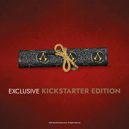 „Mentor“ Kickstarter Edition Bundle – PS5-Spiel + Headset + Headset-Halterung – Assassin's Creed Shadows – Lexip X Ubisoft