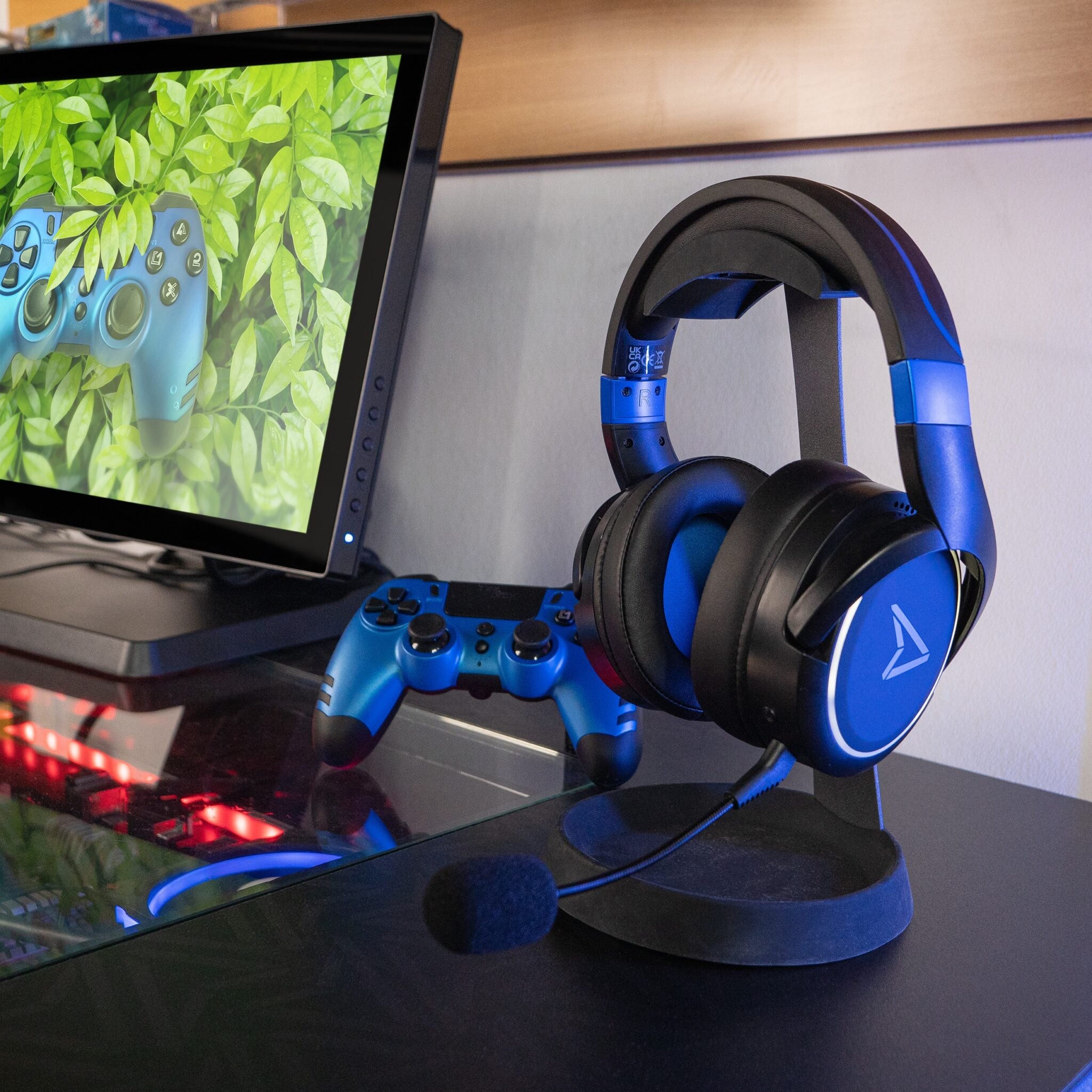 Metaltech Headphones - Wireless Low Latency, 32h Battery Life - Cobalt Blue