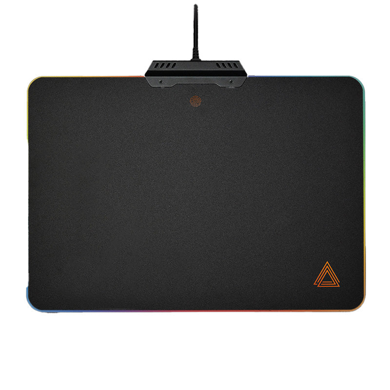 LEXIP B5 - Mouse pad with micro-textured hard surface and RGB lighting - 500x250x4mm