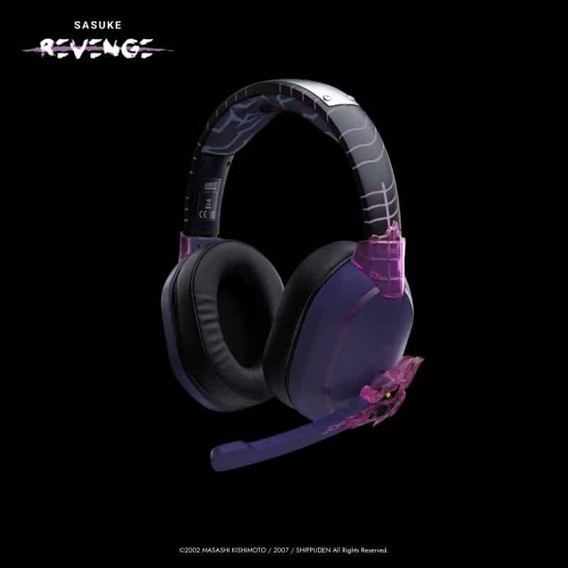 Naruto Shippuden Kakashi "Kamui" Headset - Bluetooth, With Detachable Microphone - Wireless On PC, Nintendo Switch, Android, IOS And Tablet - Wired On Ps4, Ps5 And Xbox