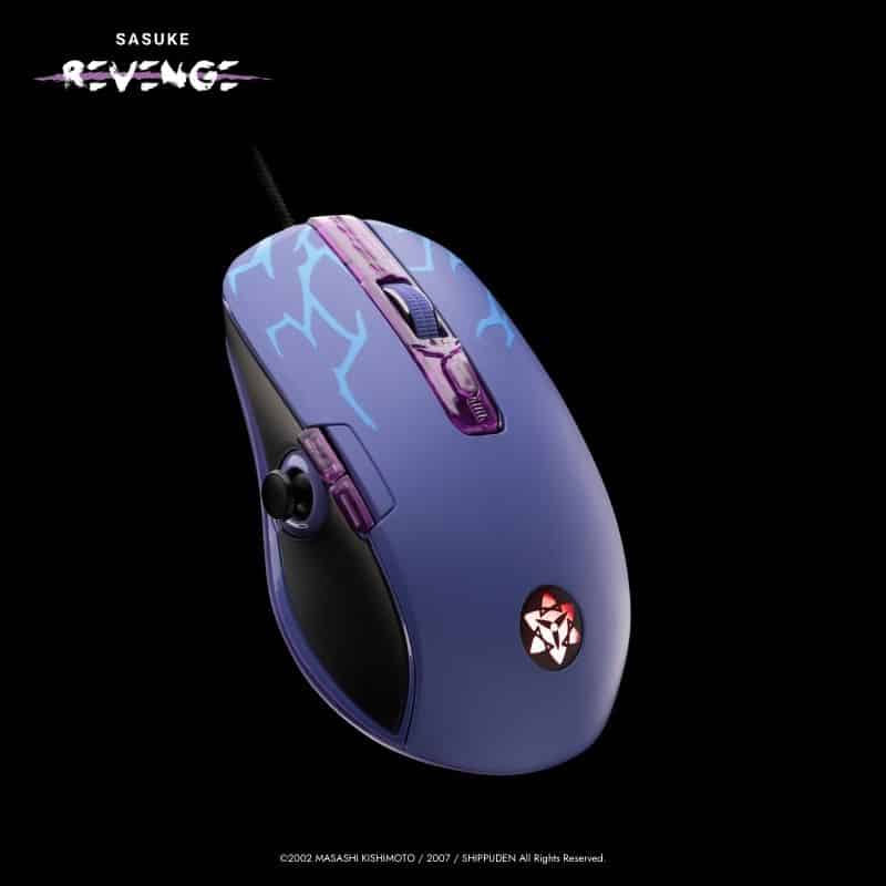 Naruto Shippuden "Revenge" SASUKE Mouse - With thumbstick and ceramic skates