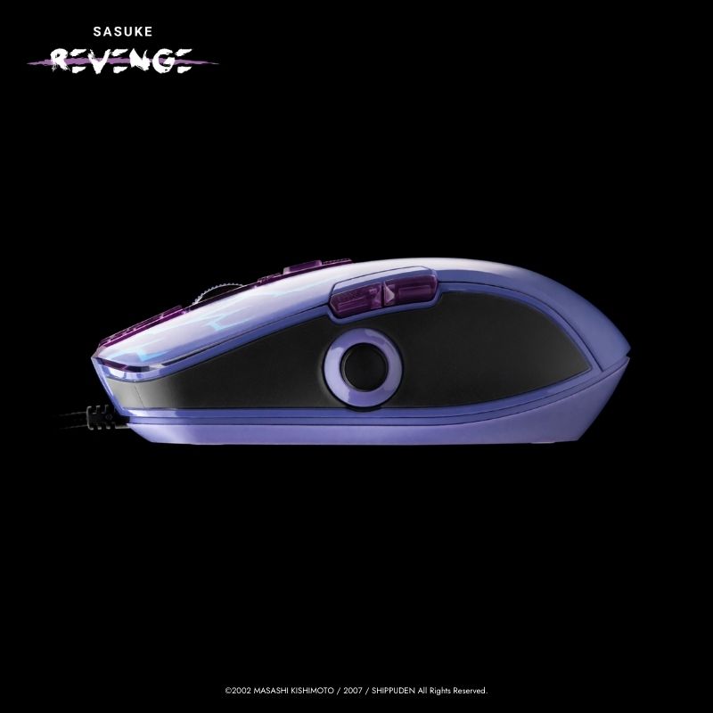Naruto Shippuden "Revenge" SASUKE Mouse - With thumbstick and ceramic skates