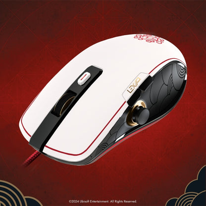 Souris Filaire Assassin's Creed Shadows - Joystick De Pouce Et Patins Céramiques - Lexip X Ubisoft