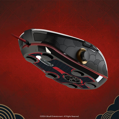 Souris Filaire Assassin's Creed Shadows - Joystick De Pouce Et Patins Céramiques - Lexip X Ubisoft