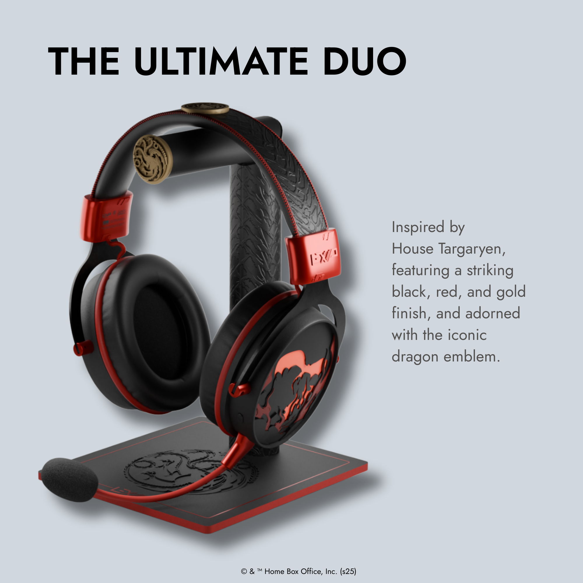 Headset-Ständer – Game of Thrones – Targaryen